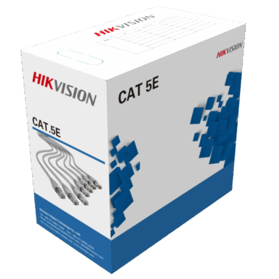 Cable Utp Hikvision Cat 5E Interior 100% Cobre (X Caja) - Ds-1Ln5E-E/E
