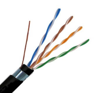 Cable Utp Signotel Cat 5E Exterior 100% Cobre Doble Vaina (X Metro)